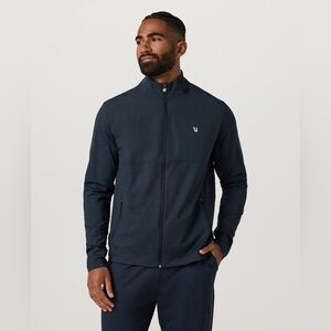 NWT Vuori Men’s Sunday Element Track Jacket Ink Heather size L